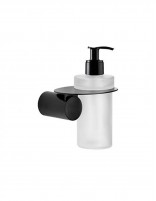 Dispensador jabón líquido modelo KALA negro de PyP