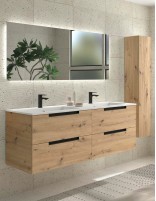 Conjunto de baño moderno 160 cm. detalle