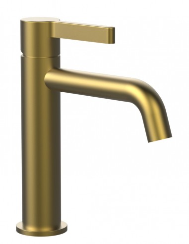 Grifo para lavabo - oro cepillado BAMBÚ de Lluvibath