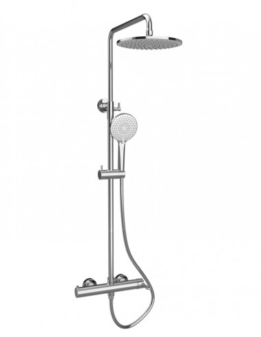 Columna de ducha - cromo BAMBÚ de Lluvibath