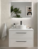 Conjunto de baño clásico sobre encimera - RUNA de Salgar