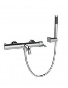 Conjunto de bañera monomando - cromo BAMBÚ de Lluvibath