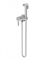 Grifo para bidé empotrado - cromo BAMBÚ de Lluvibath