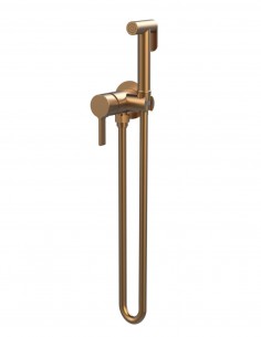 Grifo para bidé empotrado - bronce cepillado BAMBÚ de Lluvibath