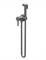 Grifo para bidé empotrado - black gun metal BAMBÚ de Lluvibath