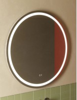 Espejo redondo LED independientes frontal