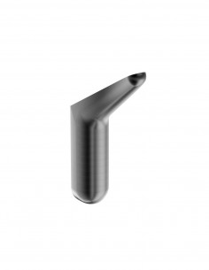 Percha individual - negro mate AURA de Medimex 2