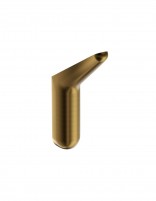 Percha individual - oro cepillado AURA de Medimex