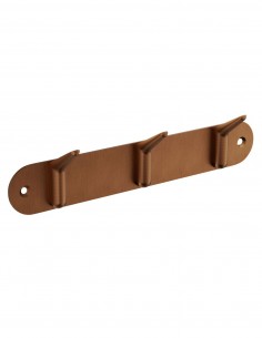 Percha triple - oro cepillado AURA de Medimex 2