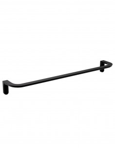 Toallero para baño - 50 cm negro mate AURA de Medimex