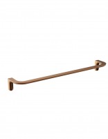 Toallero para baño - 50 cm oro rosa cepillado AURA de Medimex