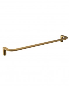 Toallero para baño - 50 cm oro cepillado AURA de Medimex