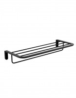 Toallero doble para baño - negro mate AURA de Medimex
