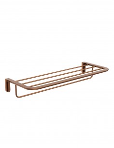 Toallero doble para baño - oro cepillado AURA de Medimex 2