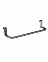 Toallero para mueble - black gun metal AURA de Medimex
