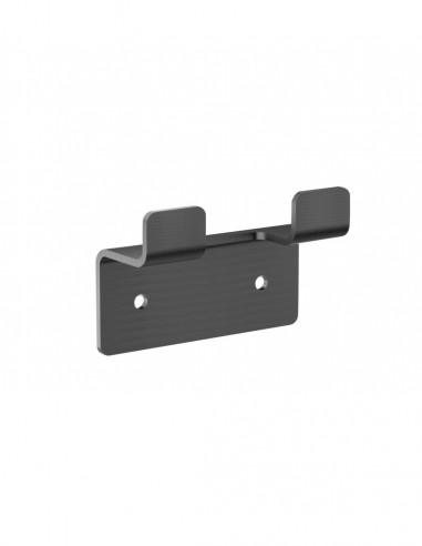 Percha doble - black gun metal FORM de Medimex