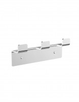 Percha triple - cromo FORM de Medimex