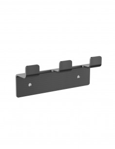 Percha triple - negro mate FORM de Medimex 2