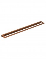 Toallero para baño - 50cm oro rosa cepillado FORM de Medimex