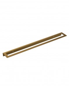 Toallero para baño - 50cm oro cepillado FORM de Medimex