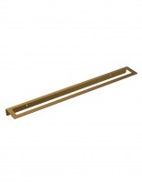 Toallero para baño - 50cm oro cepillado FORM de Medimex