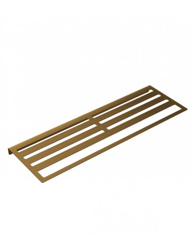 Toallero doble para baño - oro cepillado FORM de Medimex