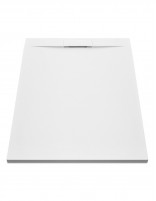 Plato de ducha de resina y carga mineral textura pizarra foto detalle