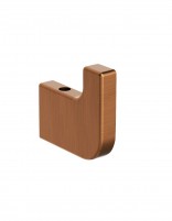Percha para baño - oro rosa cepillado NOVA de Medimex