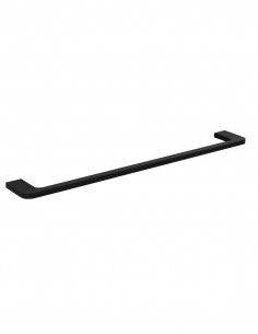 Toallero para baño - 50cm negro mate NOVA de Medimex