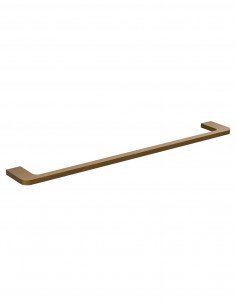 Toallero para baño - 50cm oro cepillado NOVA de Medimex