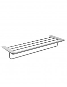 Toallero doble para baño - cromo NOVA de Medimex