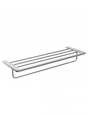 Toallero doble para baño - cromo NOVA de Medimex