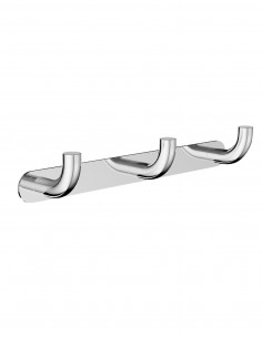 Percha triple - cromo PURE de Medimex