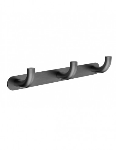 Percha triple - black gun metal PURE de Medimex