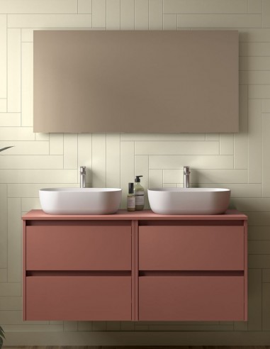 Conjunto mueble suspendido red satin