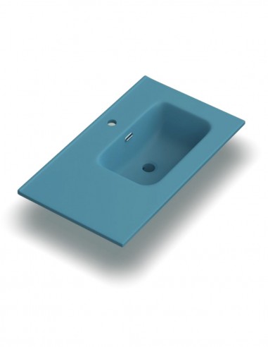 Lavabo color desplazado 80 cm. - ONIX de Coycama