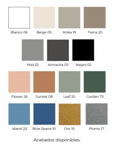 Lavabo color 80 cm. - ONIX de Coycama 2