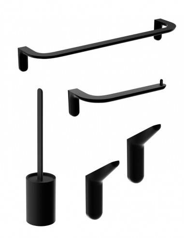 Pack de accesorios negro mate - AURA de Medimex
