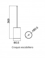 Croquis escobillero - AURA de Medimex