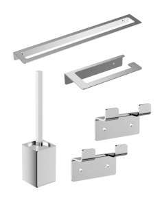 Pack de accesorios níquel cepillado - FORM de Medimex 2