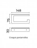 Croquis portarrollos - FORM de Medimex