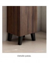 Columna baño Visobath Basic detalle patas