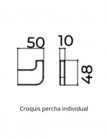 Croquis percha - NOVA de Medimex