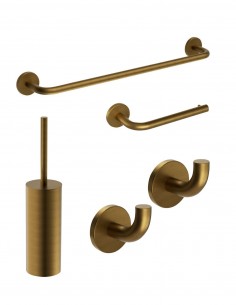 Pack de accesorios oro cepillado - PURE de Medimex