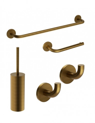 Pack de accesorios oro cepillado - PURE de Medimex