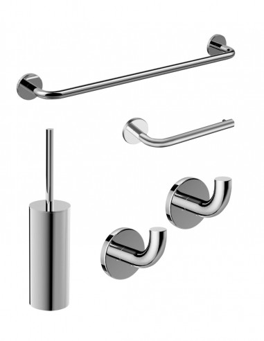 Pack de accesorios cromo - PURE de Medimex