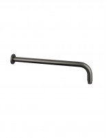 Rociador redondo titanio + brazo a pared de GME detalle brazo