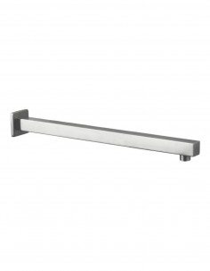 Brazo ducha a pared - cuadrado cromo de GME 2