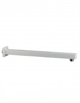 Brazo ducha a pared - cuadrado blanco mate de GME