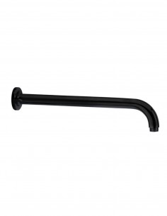 Brazo ducha a pared - redondo negro de GME